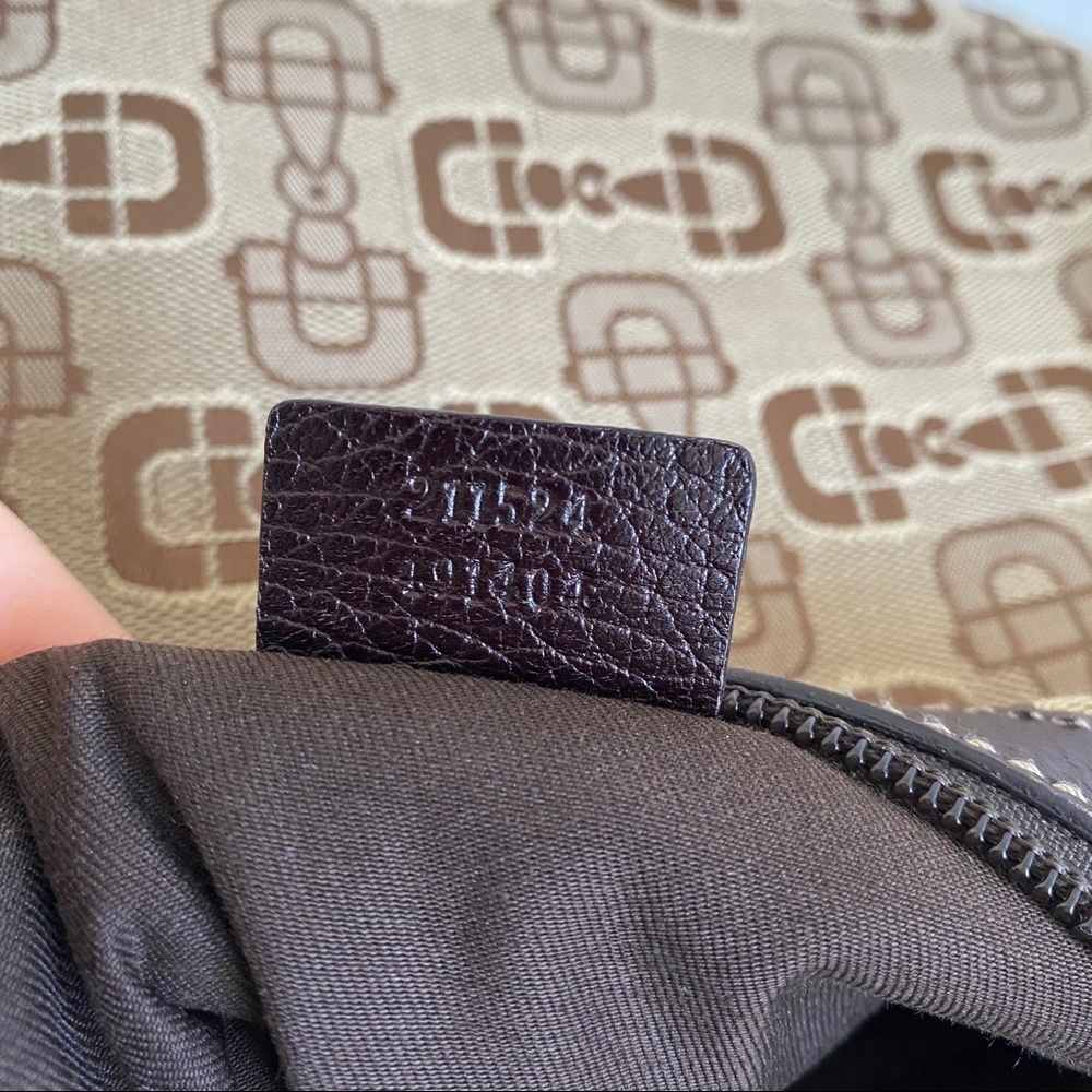 Gucci horsebit canvas hobo bag - Picture 15 of 15